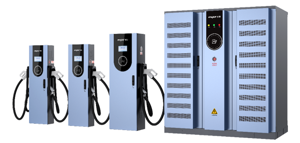 PA视讯国际直流集群充电堆600/720kW